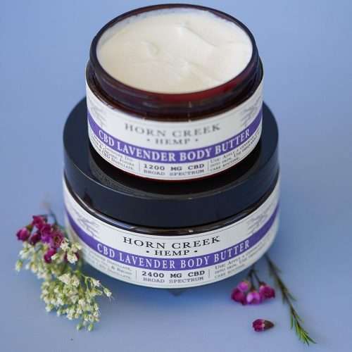 lavender cbd body butter