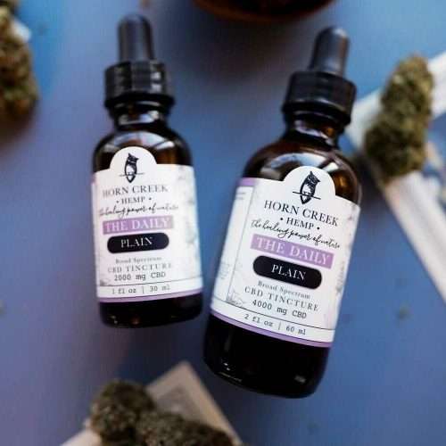 plain CBD tincture