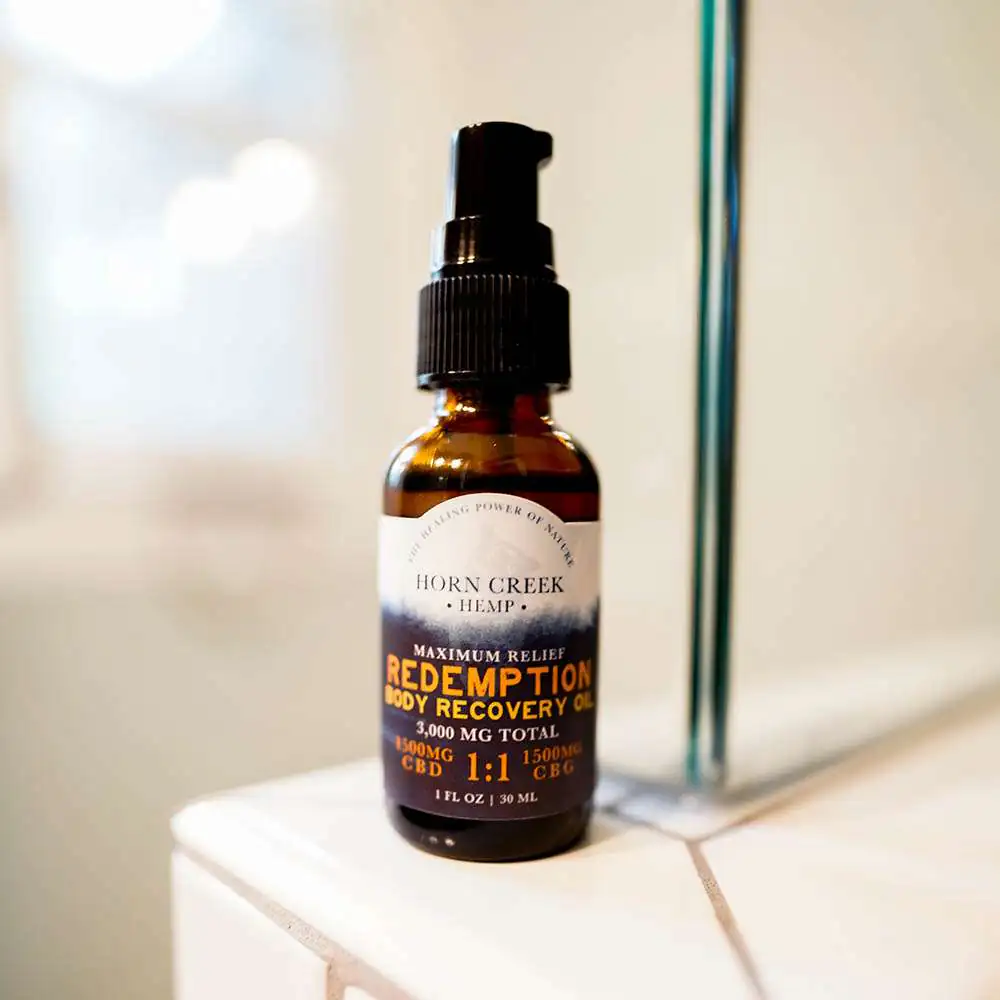 CBD Body Recovery Massage Oil